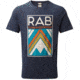 Demo, Rab Stance Aztec Short Sleeve Tee - Mens, Deep Ink, Large, QCB-10-DI-L