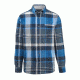 Demo,Woolrich Men's Timberline Long-Sleeve Classic Shirt, Deep Indigo Plaid, L, 6162-DIP-DEMO