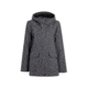 Demo,Woolrich Womens Seasons Change Hooded Coat, Charcoal Heather, M, 15475-CCH-DEMO