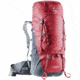 Deuter Aircontact 45 + 10 Backpack - Mens, Cranberry/Graphite, 55L, 332011954250