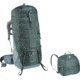 Deuter Aircontact 65 + 10 Backpack, Ivy/Teal, 65 + 10 Liter, 332052122670