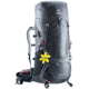 Deuter Aircontact Lite Womens Backpack 45 + 10 SL, Graphite/Black, 334021847010