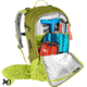 Deuter Freerider 30 Climbing Packs, Citrus/Moss, 330332282040