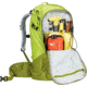 Deuter Freerider Pro 32+ SL Climbing Packs - Womens, Moss/Citrus, 330342228030