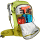 Deuter Freerider Pro 34+ Climbing Packs, Moss/Citrus, 330352228030