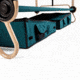 Disc-O-Bed Angled Expandable Under Bunk FootLocker, 29in L x 24in W x 8.5-5.5in H, Green, 19812/GRN