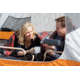 Disc-O-Bed Duvalay with Luxury Memory Foam Sleeping Bag &amp; Duvet, Adults, Lumberjack, Large, 50314