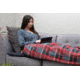 Disc-O-Bed Duvalay with Luxury Memory Foam Sleeping Bag &amp; Duvet, Adults, Lumberjack, Large, 50314