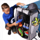 Disc-O-Bed Kid-O-Bunk Collapsible Storage Cabinet, 600D Polyester, Grey, Childs, 50053