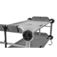 Disc-O-Bed Kid-O-Bunk Portable Cot System, Youth, Grey, 31205B