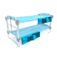 Disc-O-Bed Kid-O-Bunk Side Organizer, Youth, Teal, 19808/KTB