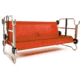 Disc-O-Bed Kid-O-Bunk Sleeping Cots w/ 2 Side Organizers, Red, 30405BO