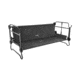 Disc-O-Bed Portable Cot System, Extra Large, Black, 31502B