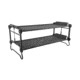Disc-O-Bed Portable Cot System, Extra Large, Black, 31502B