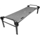 Disc-O-Bed Single Large Sleeping Cot, 500lbs, 600D Polyester Sleeping Deck, Gray, 30211