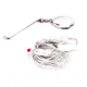 Dixie Dancer Spinnerbait, Tandem Indiana Blades, White, 3/8oz, DDT01