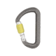 DMM Aero Screwgate Carabiner, Titanium/Lime, A372
