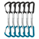 DMM Aether Quickdraw, 6 Pack, 12cm, Turquoise/Matt Grey, A498-12P6