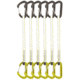 DMM Chimera Quickdraw, 6 Pack, Matt Grey/Lime, 25 cm, A398-25LGP6