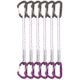 DMM Chimera Quickdraw, 6 Pack, Matt Grey/Purple, 25 cm, A398-25PRP6