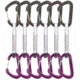 DMM Chimera Quickdraw - 6 Pack, Titanium/Purple, 12cm, A398-12PRP6