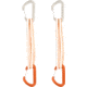 DMM Phantom Alpine Quickdraw, 2 Pack, 60cm, Matt Grey/Orange, 60cm, A318-60ORP2