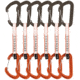 DMM Phantom Quickdraw, 6 Pack, Matt Grey/Orange, 12 cm, A318-12ORAP6