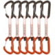 DMM Phantom Quickdraw, 6 Pack, Matt Grey/Orange, 12 cm, A318-12ORAP6