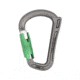 DMM Rhino Locksafe Carabiner, Titanium/Green, A547