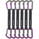 DMM Shadow Quickdraw, Pack of 7, Titanium/Purple, 18cm, A306P-18VWP6