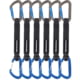 DMM Shadow/Spectre Hybrid Quickdraw - 6 Pack, Titanium/Blue, 18cm, A301-358BL-18P6