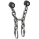 DMM Stal Anchors, Stainless Bottom Rope, Black/Silver, ST-SSTPMR