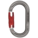 DMM Ultra O Carabiner, Kwiklock, Titanium/Red, A323