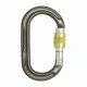 DMM Ultra O Locking Carabiner-Gunmetal-Screw Lock