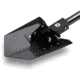 DMOS Compact Delta Shovel, Gray, 19in x 7in x 1.5in, 3.4lb, 14 Gauge Cold Rolled Carbon Steel Blade, 102-0005-45