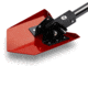 DMOS Compact Delta Shovel, Red, 32715