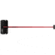 DMOS Stealth Shovel, Black/Fire Red, SBR4001-HT