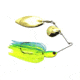 Dobyns D-Blade Advantage Series Spinnerbaits, Colorado/Willow Blade, 3/8oz, Parrot, ADV 3/8 A02 COL/WIL