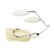 Dobyns D-Blade Advantage Series Spinnerbaits, Willow/Willow Blade, 3/8oz, White on White, ADV 3/8 A05 WIL/WIL