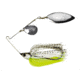 Dobyns D-Blade Beast Series Spinnerbaits, Colorado/Willow Blade, 3/8oz, Shad Clear Chartreuse, BST 3/8 B10 COL/WIL