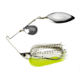 Dobyns D-Blade Beast Series Spinnerbaits, Colorado/Willow Blade, 1/2oz, Shad Clear Chartreuse, BST 1/2 B10 COL/WIL