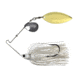 Dobyns D-Blade Beast Series Spinnerbaits, Colorado/Willow Blade, 3/8oz, White, BST 3/8 B09 COL/WIL