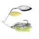 Dobyns D-Blade Beast Series Spinnerbaits, Willow/Willow Blade, 3/8oz, Shad Chartreuse Shimmer, BST 3/8 B12 WIL/WIL