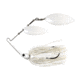 Dobyns D-Blade Beast Series Spinnerbaits, Willow/Willow Blade, 3/8oz, White on White, BST 3/8 B05 WIL/WIL