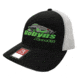 Dobyns FlexFit Mesh Hat - Mens, Black/White/Green, L/XL, BLK/WHT GRN FLEX L/XL