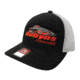 Dobyns FlexFit Mesh Hat - Mens, Black/White/Orange, L/XL, BLK/WHT ORG FLEX L/XL