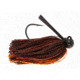 Dobyns Football Jigs Single Pack, 1/4oz, Brown/Orange Special, SFB BRN/OR SP 1/4 1PK