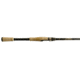 Dobyns Signature Series Rods, 7ft2in, 1pc. 8-17lb, 3/16-5/8oz, Medium Power Fast Action, Black/Lt Blue, SAM 723SF