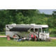 DOMETIC 8500 Manual Patio Awning With Black Weathershield, Onyx Linen Fade, 10ft, 848NR10.300U