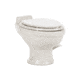 Dometic Dometic 321 Gravity Flush Toilet, Bone, 9108782774